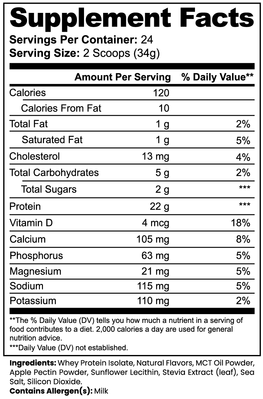 Whey Protein (Vanilla)